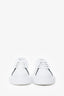 Prada White Leather Platform Sneakers Size 35