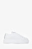 Prada White Leather Platform Sneakers Size 35