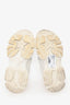 Christian Dior White Leather D-Wander Sneakers Size 37.5