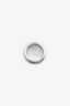 Gucci 18K White Gold Spinning Scroll Ring Size 5