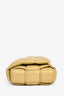 Bottega Veneta Beige Leather Intrecciato Padded Cassette Crossbody