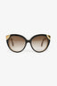 Louis Vuitton Brown/Gold Acrylic Cat Eye Logo Sunglasses