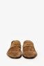 Brunello Cucinelli Brown Suede Loafers Size 41 Mens