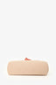 Hermès 2025 Ecru/Rouge Toile H Canvas/Fauve Vache Hunter Mini Herbag 20