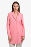 Harris Wharf London Pink Wool Coat Size 36 IT