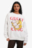 Gucci White 'Bananaya' Sweatshirt Size XS