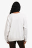 Gucci White 'Bananaya' Sweatshirt Size XS