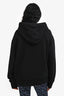 Gucci Black/White Logo Hoodie Size XS
