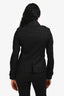 Burberry Brit Black Double Breasted Short Jacket Size 2