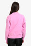 Ami Pink 'Ami de Coeur' Crewneck Sweatshirt Size S