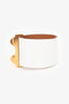 Hermès 2014 White Epsom Imprevisible Bracelet
