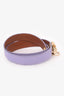 Givenchy Purple Leather Obsidian Wrap Bracelet
