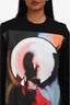 Givenchy Black Multicolour Circle Graphic Sweatshirt Size XS