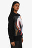 Givenchy Black Multicolour Circle Graphic Sweatshirt Size XS