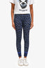 Louis Vuitton x Stephen Sprouse Navy Leopard Print Legging Size S