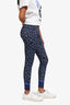 Louis Vuitton x Stephen Sprouse Navy Leopard Print Legging Size S