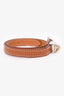 Hermès 2011 Brown Swift Leather Rivale Double Tour Bracelet