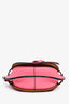 Loewe Pink Leather Mini 'Gate' Crossbody Bag