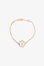 Van Cleef & Arpels 18K Rose Gold/Mother Of Pearl Lucky Spring 'Plum Blossom' Bracelet