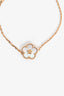 Van Cleef & Arpels 18K Rose Gold/Mother Of Pearl Lucky Spring 'Plum Blossom' Bracelet
