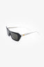Gucci Black Crystal Rectangle Sunglasses