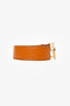 Gucci Brown Leather Blondie Buckle Belt