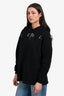Balenciaga Black 2017 "Femme Fatale" Oversized Hoodie Size XS