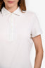 Loro Piana White Cotton Polo Shirt Estimated Size S