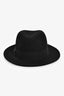Hermès Black Rabbit Felt Hat Size 59