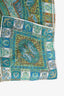 Loro Piana Green/Blue Cashmere/Silk 'Sherazade' Shawl