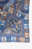 Loro Piana Blue/Brown Cashmere/Silk 'Sherazade' Shawl