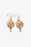 Hermès 18K Rose Gold Chaîne d'Ancre Passerelle Earrings