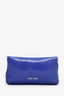 Miu Miu Blue Sequin Pearl Crystal Embellished Crossbody Bag