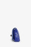 Miu Miu Blue Sequin Pearl Crystal Embellished Crossbody Bag