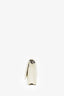 Pre-Loved Chanel™ 2014-15 Beige Metallic Caviar Leather Wallet on Chain