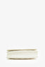 Pre-Loved Chanel™ 2014-15 Beige Metallic Caviar Leather Wallet on Chain