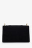 Christian Dior 2019 Black Velvet Small Diorama Shoulder Bag