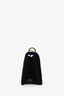 Christian Dior 2019 Black Velvet Small Diorama Shoulder Bag