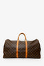 Louis Vuitton 2018 Monogram Canvas/Leather Keepall Bandoulière 55 With Strap