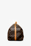 Louis Vuitton 2018 Monogram Canvas/Leather Keepall Bandoulière 55 With Strap