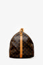 Louis Vuitton 2018 Monogram Canvas/Leather Keepall Bandoulière 55 With Strap