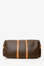 Louis Vuitton 2018 Monogram Canvas/Leather Keepall Bandoulière 55 With Strap