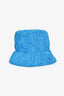 Fendi Blue Zucca FF Vertigo Bucket Hat Size M