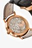 Piaget 18K Rose Gold/Brown Alligator 'Altiplano' 43mm Automatic Watch