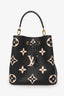 Louis Vuitton Bicolour Leather Giant Monogram Empreinte NéoNoé MM Bucket Bag