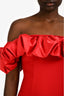 Likely Red Puff Trim 'Scarlet' Mini Dress Size L