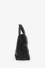 Saint Laurent 2023 Black Leather Puffer Tote Bag