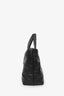 Saint Laurent 2023 Black Leather Puffer Tote Bag