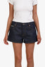 Gucci Dark Washed Mini Denim Shorts Size 27