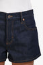 Gucci Dark Washed Mini Denim Shorts Size 27
